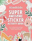 KindKids Super Awesome Sticker Activity Book: Pull-Out Papercrafts and Super Cute Stickers to Make Cards, Posters, Games & More