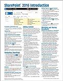 Microsoft SharePoint 2016 Introduction Quick Reference Guide - Windows Version (Cheat Sheet of Instructions & Tips - Laminated Card)