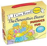 The Berenstain Bears 12-Book Phonics Fun!: Includes 12 Mini-Books Featuring Short and Long Vowel Sounds (I Can Read Phonics)