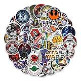 Popular Movie Stickers for Star War to Girls Adults Teens Boys|100 Pcs|Waterproof Vinyl Stickers for Laptop Car Luggage Phone Tablet Water Bottle Hydroflasks Bike,Funny Decals Pack(Star War-100Pcs)