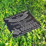 Lara Laser Works Memorial Gifts, Personalized Pet Grave Markers - 4 Different Sizes - Pet Loss Gifts, Cat/Dog Pet Headstone Sympatyh Gifts, Cat/Dog Rememberance - Favorite Hello