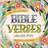 Illustrated Bible Verses Wall Calendar 2025: Timeless Wise Words of the Bible