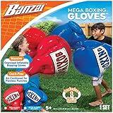 Banzai Kids Inflatable Mega Boxing Gloves 1 Set (Red or Blue)