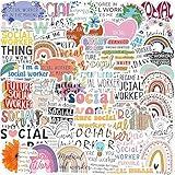 Social Worker Stickers,Social Justice Stickers,Social Work Values Stickers,Water Bottle Laptop Journal Stickers,Social Workers Gift
