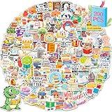 STKJoviale 200 PCS Book Stickers for Kids, Reading Stickers for Students Bookish Stickers for Laptop Water Bottles Book Accessories Vinyl Stickers for Book Lovers Gifts