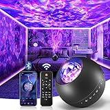 One Fire Galaxy Projector,White Noise Galaxy Light Projector,Bluetooth Music Kids Night Light Projector,Remote Timer Galaxy Projector for Bedroom Decor,Room Lights Cool Stuff Gifts For Teen Girl Stuff