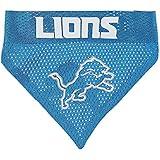 Pets First NFL DOG BANDANA - DETROIT LIONS REVERSIBLE PET BANDANA. 2 Sided Sports Bandana with a PREMIUM Embroidery TEAM LOGO, Large/X-Large. - 2 Sizes & 32 NFL Teams available