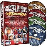 Country Legends Greatest Hits[4 DVD]