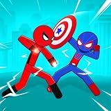 Super Stickman Spider Rope Hero Games: Stickman ragdoll fighter: Duel Stick Fighting: Epic Battle Game: break the ragdoll kickmaster in Playground Games: Fight Action Stance