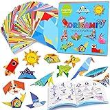 hapray Origami Kit for Kids Ages 5-8 8-12, with Guiding Book, 98 Sheets Paper with 47 Patterns, DIY Art and Craft Projects, Beginners Children's Day Gift Boy Girl