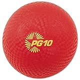 Champion Sports 10 Inch Playground Ball, Red