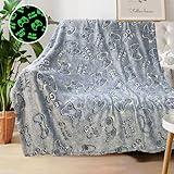 Glow in The Dark Gamer Blankets for Teen Boys, Gaming Gifts for Teenage Boys/Men, Cool Gamer Gifts for Women/Girls, Birthday 30"x 40"