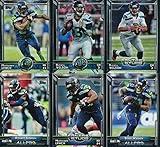 Seattle Seahawks 2015 Topps Complete Regular Issue 23 Card NFL Team Set Including Russell Wilson, Marshawn Lynch, Richard Sherman and Others