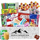 Snack Mountain Snack Box, Snack Boxes for Adults & Teens, Snack Box Variety Pack, Care Package Gift Box and Bundle for College Students, Kids, Employee Appreciation, Holidays, Summer Camp, 25 Count