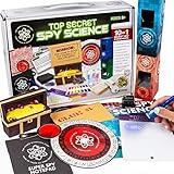 The Young Scientists Club Top Secret Spy Science Kit, Detective Kit for Kids, Crime-Solver Set for Spy Parties, Great Science Toy Gift for Boys and Girls, Be Your Own Secret Agent, Ages 8, 9, 10