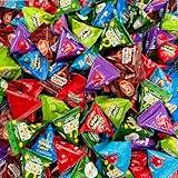 Popping Rock Candy Assortment - 1 Pound Box (About 125 Count) - Individually Wrapped Halloween Candy - Strawberry, Blue Raspberry, Grape, Tropical Punch, Apple, Watermelon