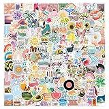 200Pcs Water Bottle Stickers for Kids, Cute Stickers for Water Bottles, Vinyl Waterproof Stickers Aesthetic Laptop Sticker Pack Classroom Prizes Skateboard Stickers for Kids Teens Girls Students