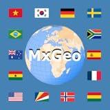 World map & world atlas MxGeo