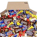 Assorted Chocolate Candy Variety Pack - 5 lb of fun Bulk Chocolate Mix - Christmas Special deal Celebrate Thanksgiving, New Year's, birthdays and date nights College Students & Adults