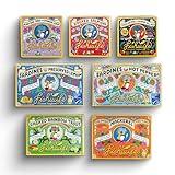 Fishwife Starter 7-Pack (Variety of Tinned Seafood including Smoked Salmon, Rainbow Trout, Sardines, Tuna & More!) | Gluten Free, High Protein | Hand-Packed