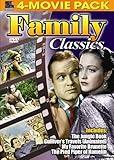 Family Classics 4-Movie Pack - Jungle Book / Gulliver's Travels / My Favorite Brunette / Pied Piper of Hamelin [DVD]