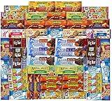 Ultimate Healthy Fitness Box - Protein & Healthy Granola Bars Sampler Snack Box (56 Count) - Care Package - Gift Pack - Variety of Fitness, Energy Bars and Protein Bars