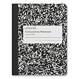 Universal Composition Book, College Rule, 9 3/4 x 7 1/2, White, 100 Sheets