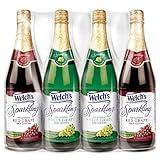 Welch's Sparkling Juice Cocktail Variety Pack (750 ml, 4 ct.)