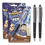 Laughing Smith Shock Pen - The Ultimate Electric Pen Prank - Practical Joke Toy - Hilarious Shock Pen Prank - Shockingly Fun Gag Gift for Friends and Family (2-Pack)