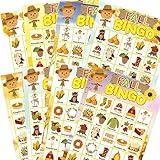 Fall Bingo Game for Kids 24 Players Happy Harvest Thanksgiving Party Game Supply