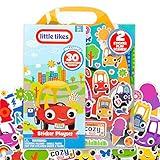 Repositionable Little Tikes Sticker Playset – Car & Truck Stickers for Kids Ages 3+