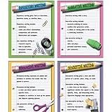 Four Types Of Writing Teaching Learning Materials Poster Set Posters Mc-P118 Mcdonald Publishing
