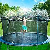 Bobor Trampoline Sprinklers for Kids, Outdoor Trampoline Spary Park Fun Summer Water Toys.(39ft)