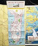 Ocean Highway. New York. Miami. Pines to Palms. Map title: Ocean Highway Official Highway Route Approved and Sponsored by the Ocean Highway Association.