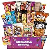 International Snack Box | 26 Full-Size Snacks From Around The World for Adults and Kids | Universal Yums for Office, Family, Gifts And Parties