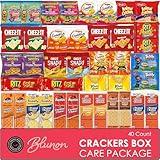 Crackers Variety Pack - Individually Wrapped Assortment - Sampler Bulk Care Package Gift Box - Snack Pack (40 Count)