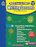 Write from the Start! Writing Lessons Grd 6-8: Writing Models & Activities