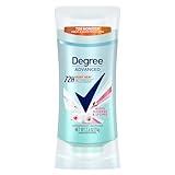 Degree Advanced Protection Antiperspirant Deodorant White Flowers & Lychee for 72-Hour Sweat & Odor Control for Women, with Body Heat Activated Technology, 2.6 oz