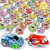 Buauty 50 Pcs Toy Cars Mini Pull Back Cars, Party Favors for Kids, Small Racing Car Carnival Prizes Classroom Rewards, Pinata Stocking Goodie Bag Stuffers Birthday Toys for Girls Boys Toddler