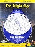 The Night Sky 40°-50° (Large) Star Finder