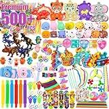 500+ PCS Premium Party Favors for Kids 5-12, Assortment Toys, Classroom Prizes,Birthday Gifts, Goodie Bag Stuffers, Pinata Fillers,Easter Eggs Fillers for Boys And Girls.