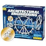 Thames & Kosmos Architectural Engineering | Science Experiment & Model Building Kit | Build 26 Models of Structures & Structural Elements | A Parents' Choice Gold Award Winner 14.6 Inches