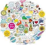 200Pcs Inspirational Christian Stickers for Vision Board Water Bottles Laptop, Vinyl Waterproof Jesus Bible Verse Stickers for Scrapbook Journaling Planner, Christian Easter Gifts for Kids