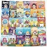 30Pcs Bulk Coloring Books for Kids Ages 2-4 4-8 8-12 Large Print Coloring Books for Kids Birthday Party Favors Gifts School Classroom Activity Supplies Holiday Goodie Bags Stuffers Includes Dinosaur