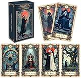 MUILKVY 78-Card Deck of Original Art - Intuitive Fortune Telling & Divination for Beginners & Experts, Premium Cardstock, Gift Box