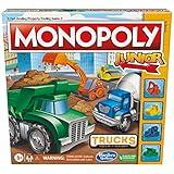 Monopoly Junior Trucks Edition Board Game for Kids Ages 5+, 2-4 Player Kids Games (Amazon Exclusive)