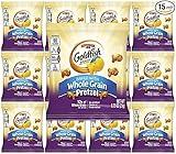 Goldfish Baked Snack Crackers, Pretzel .75oz Pouches, Pack of 15