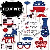 Big Dot of Happiness Election - Political Election Party Photo Booth Prop Kit - 20 Count