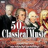 3CD 50 Pieces Classical Music, Musica Classica, Beethoven, Vivaldi, Mozart, Nocturnes, Piano Sonata, Symphony, Il Barbiere Di Siviglia, Four Season