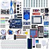 ELEGOO UNO R3 Project Most Complete Starter Kit with Tutorial Compatible with Arduino IDE (200+ Components)